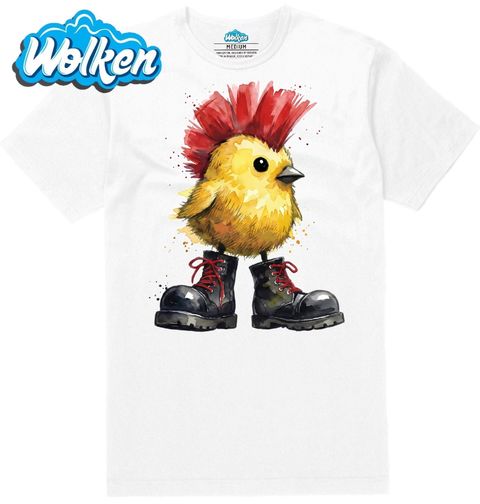 Obrázek produktu Pánské tričko Punkáč Kuře s Čírem