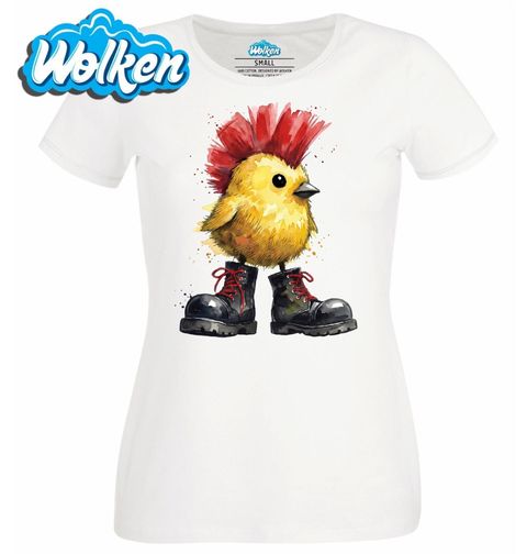 Obrázek produktu Dámské tričko Punkáč Kuře s Čírem