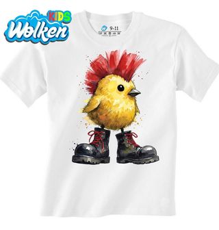 Dětské tričko Punkáč Kuře s Čírem.jpg