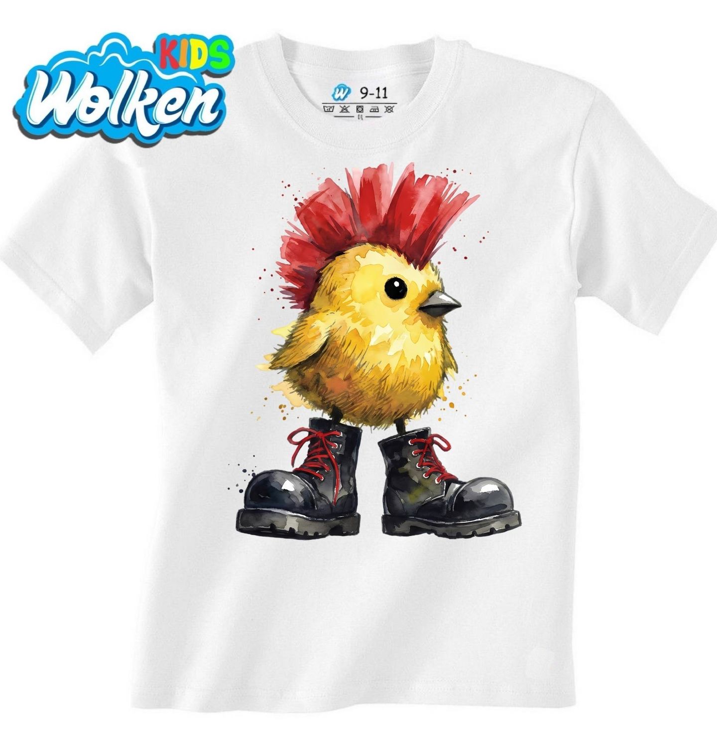 Dětské tričko Punkáč Kuře s Čírem.jpg