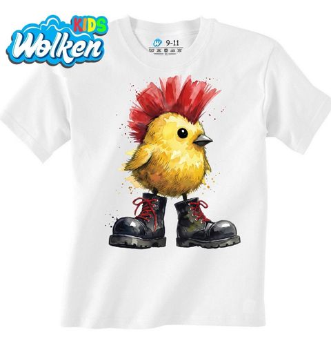 Obrázek produktu Dětské tričko Punkáč Kuře s Čírem