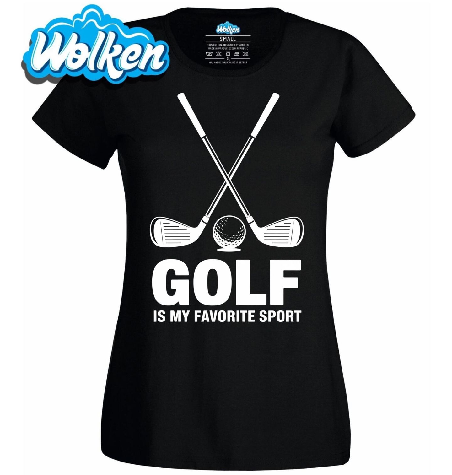 Dámské tričko Golf je můj oblíbený sport.jpg