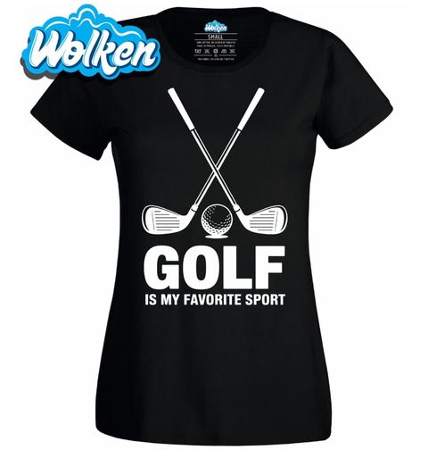 Obrázek produktu Dámské tričko Golf je můj oblíbený sport