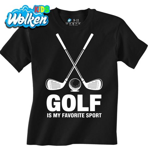 Obrázek produktu Dětské tričko Golf je můj oblíbený sport