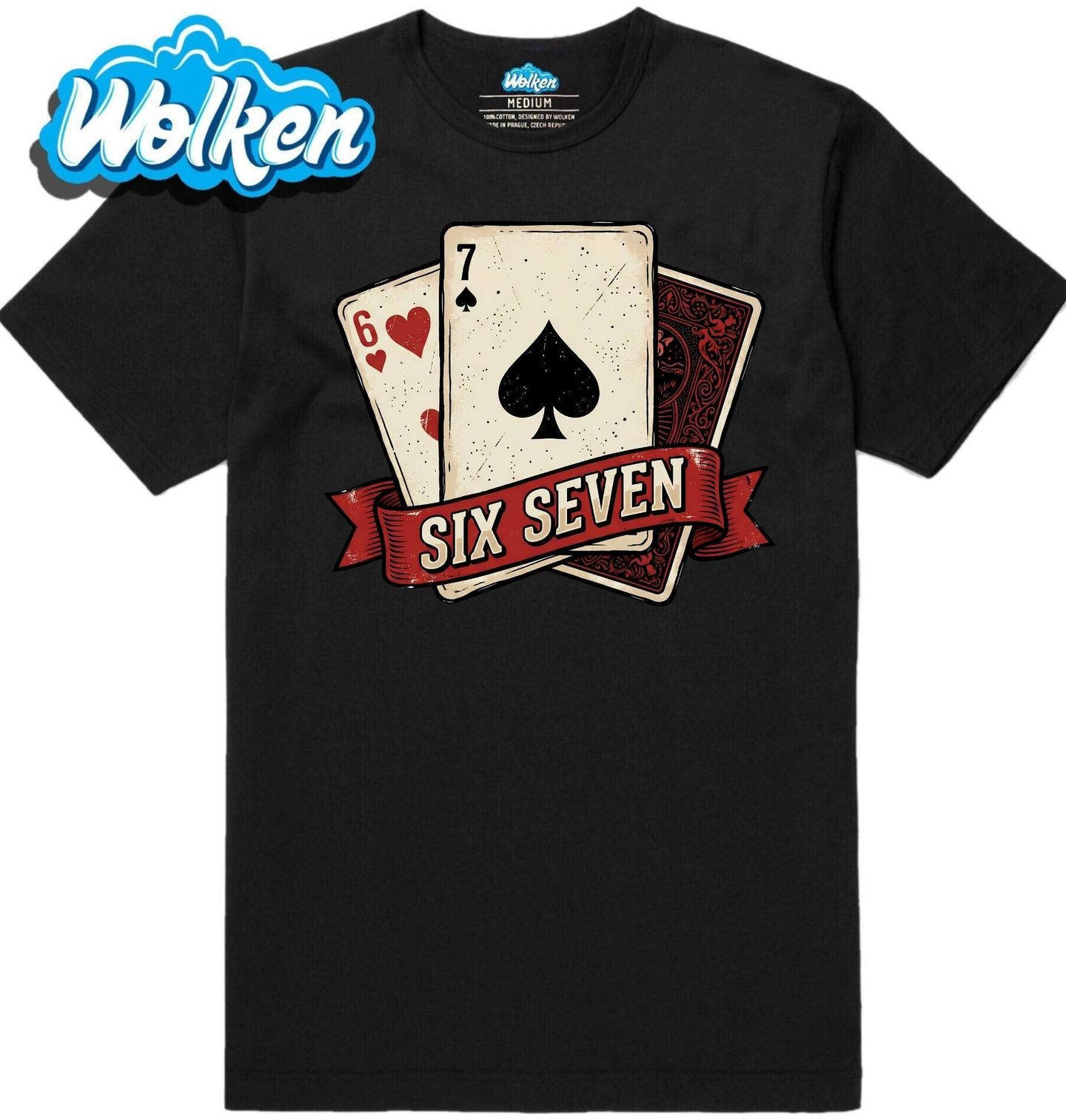 Pánské tričko Pokerové Karty Six Seven 67.jpg