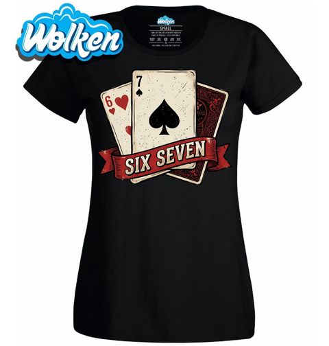 Obrázek produktu Dámské tričko Pokerové Karty Six Seven 67