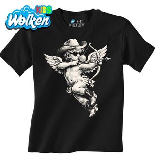 Dětské tričko Kovbojský Anděl Lásky Cupid.jpg