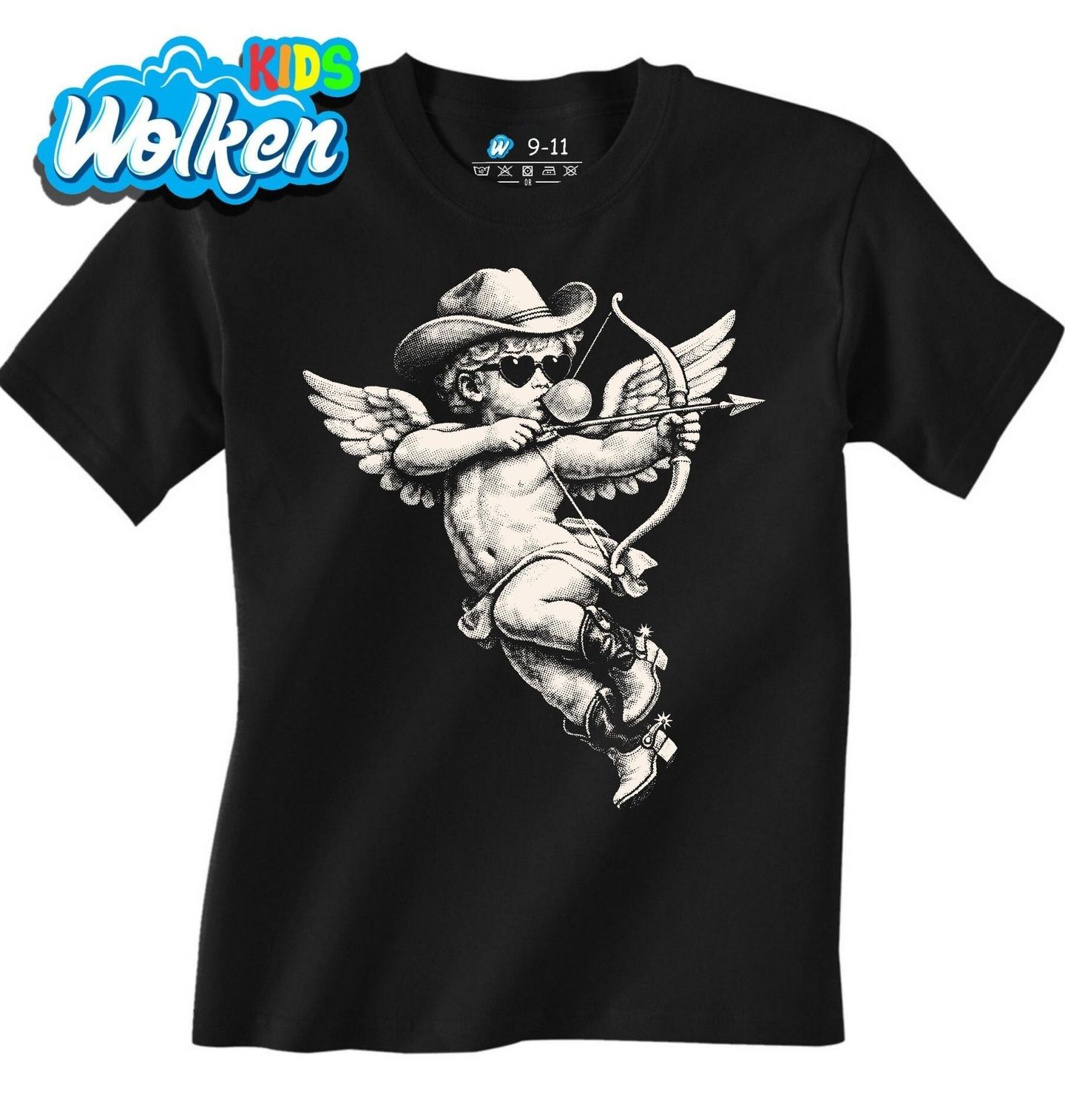 Dětské tričko Kovbojský Anděl Lásky Cupid.jpg