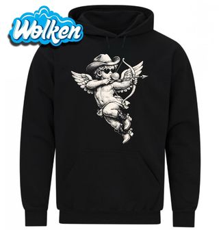 Mikina Kovbojský Anděl Lásky Cupid.jpg