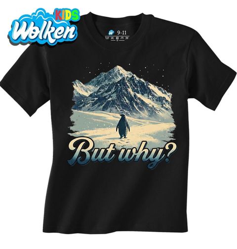 Obrázek produktu Dětské tričko Osamělý Tučňák But Why?