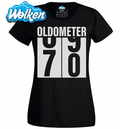 Obrázek produktu Dámské tričko 70. Kulatiny Oldmeter