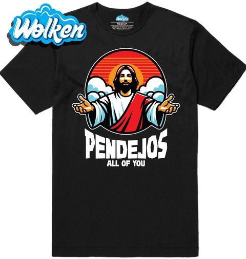 Obrázek produktu Pánské tričko Španělský Ježíš Pendejos All of You