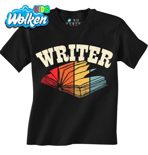 Obrázek produktu Dětské tričko Retro Spisovatel Writer