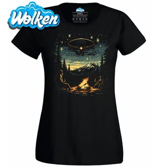 Dámské tričko Bigfoot u Táboráku UFO.jpg