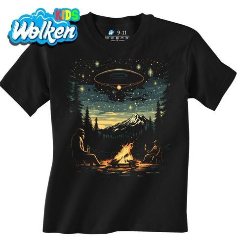 Obrázek produktu Dětské tričko Bigfoot u Táboráku UFO