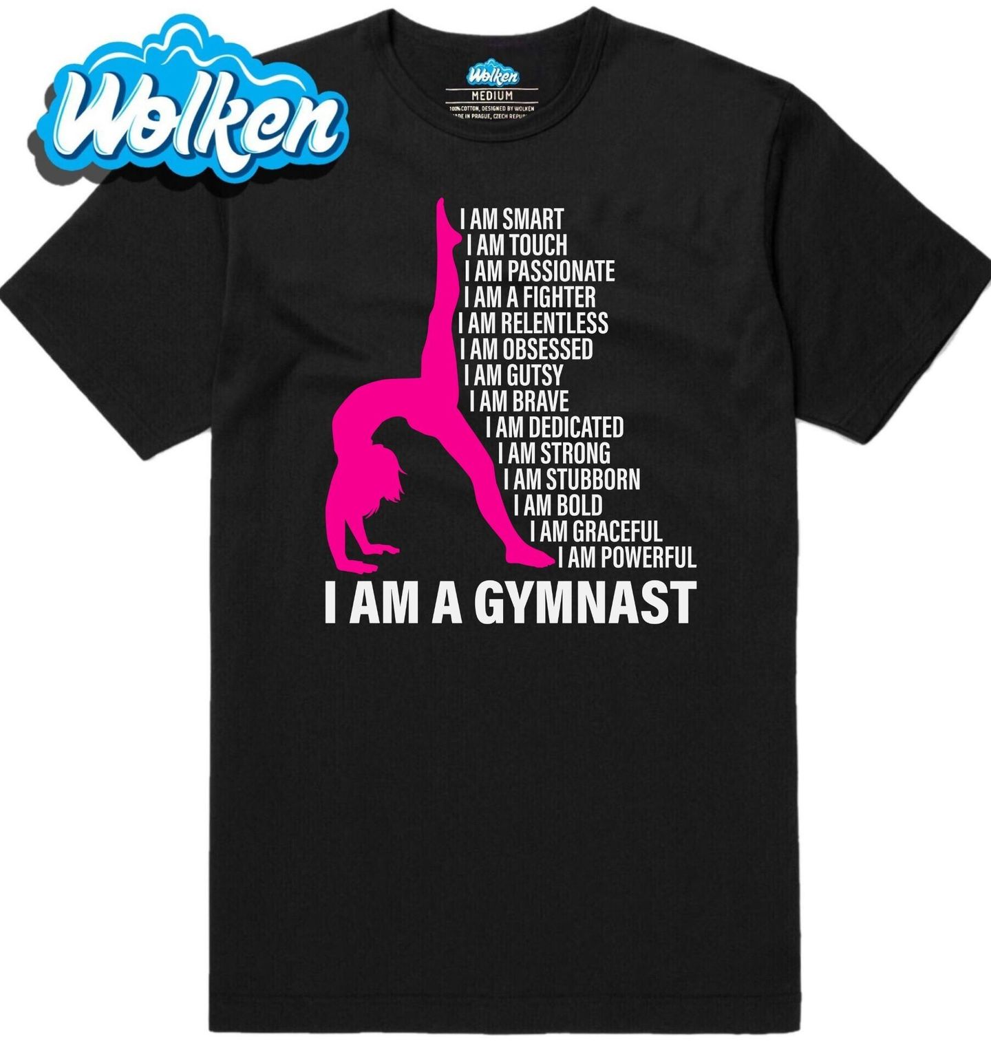 Pánské tričko Jsem Gymnastka I am a Gymnast.jpg