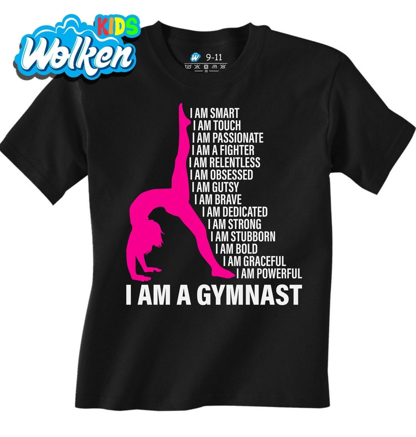 Dětské tričko Jsem Gymnastka I am a Gymnast.jpg