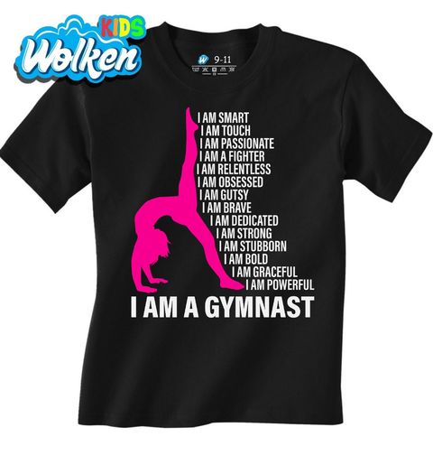 Obrázek produktu Dětské tričko Jsem Gymnastka I am a Gymnast