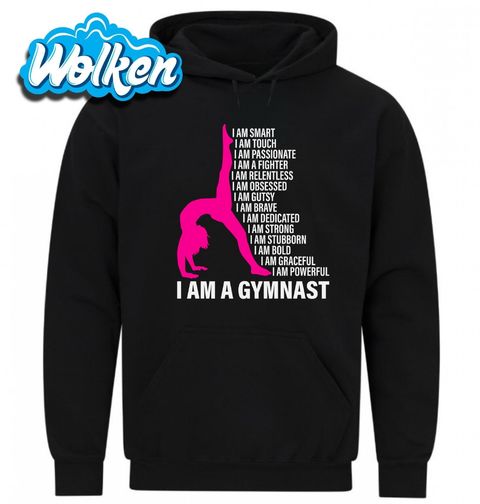 Obrázek produktu Pánská mikina Jsem Gymnastka I am a Gymnast
