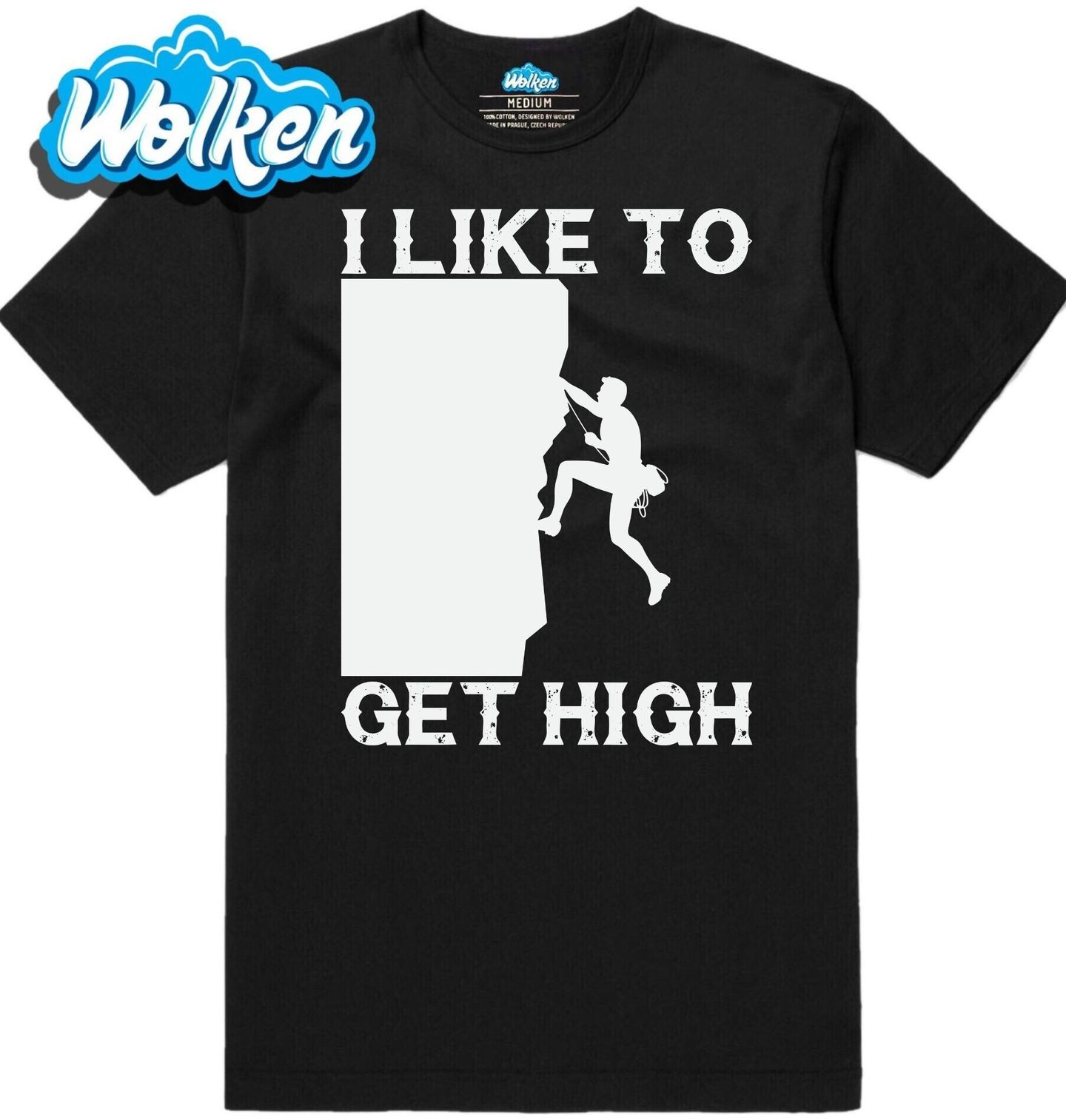 Pánské tričko I Like to Get High.jpg