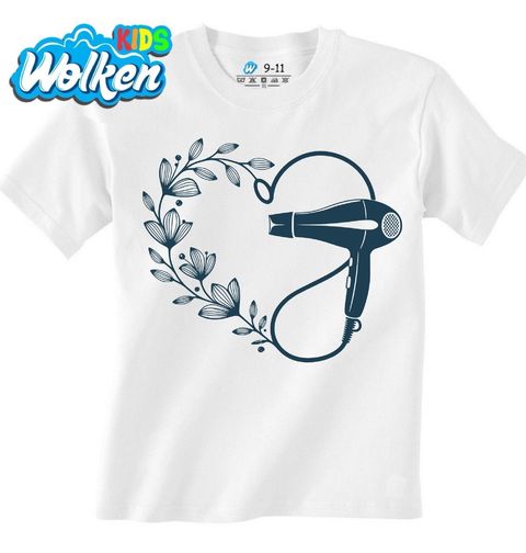 Obrázek produktu Dětské tričko Srdce Kadeřnice