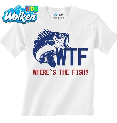 Obrázek produktu Dětské tričko WTF Where’s the Fish? Kde je Ryba?