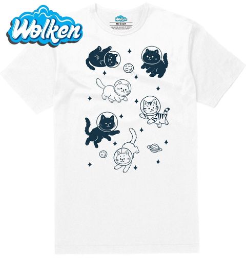 Obrázek produktu Pánské tričko Kočičí Astronauti mezi Hvězdami