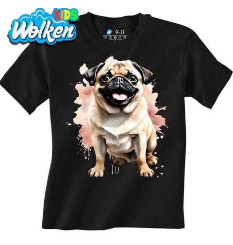 Obrázek produktu Dětské tričko Usměvavý Mops