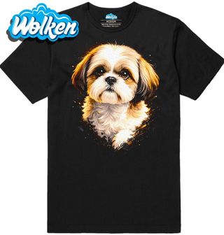 Pánské tričko Elegantní Shih-tzu.jpg