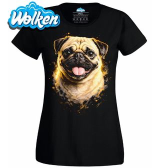 Dámské tričko Usměvavý Francouzský buldoček.jpg