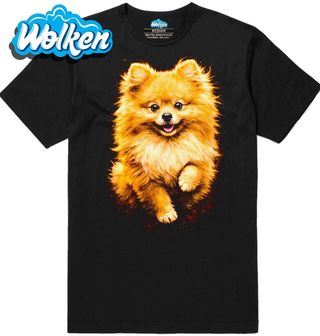 Pánské tričko Huňatý Pomeranian.jpg