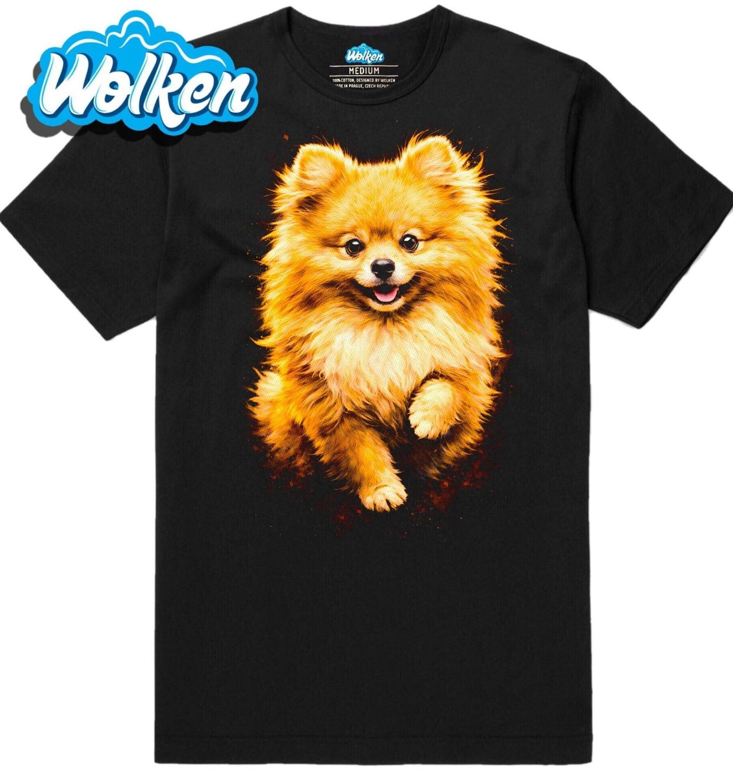 Pánské tričko Huňatý Pomeranian.jpg