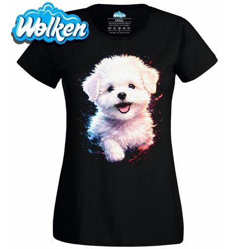 Obrázek produktu Dámské tričko Usměvavý Bišonek