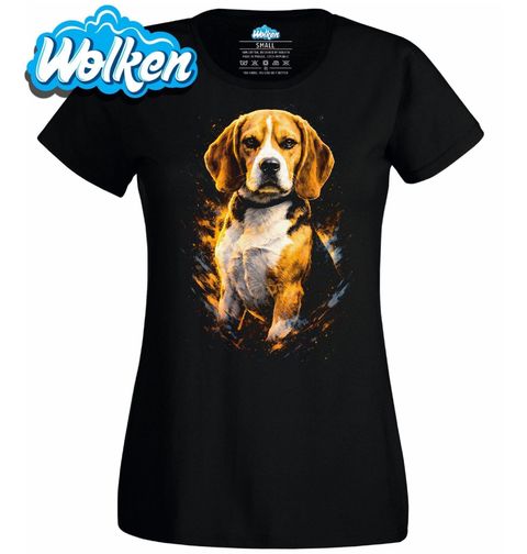 Obrázek produktu Dámské tričko Majestátní Bígl