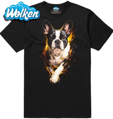 Obrázek produktu Pánské tričko Bostonský teriér v Běhu