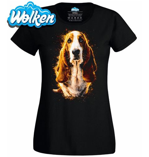 Obrázek produktu Dámské tričko Ušlechtilý Baset