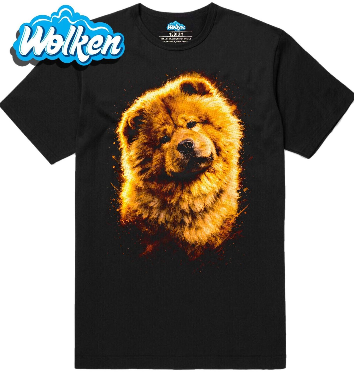 Pánské tričko Huňatý Chow Chow.jpg