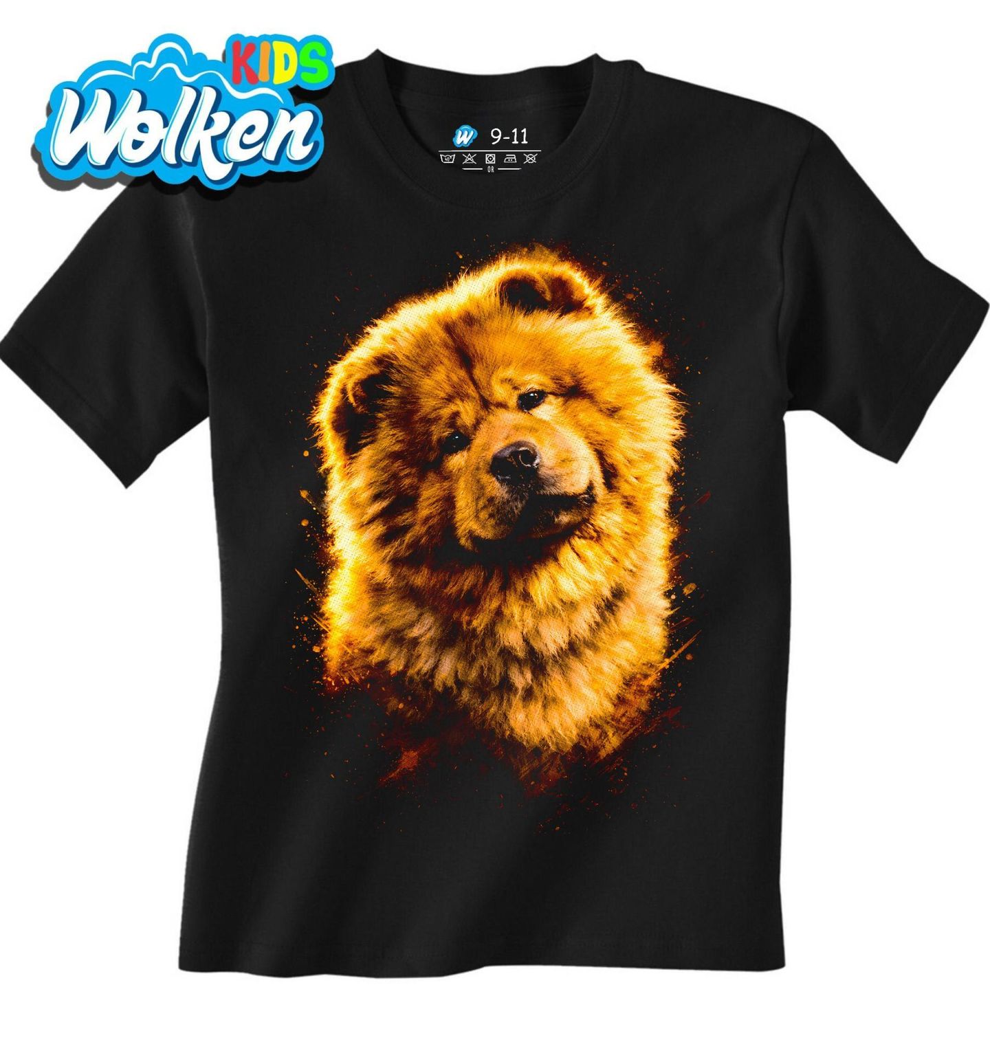 Dětské tričko Huňatý Chow Chow.jpg