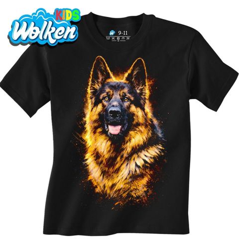 Obrázek produktu Dětské tričko Oddaný Německý ovčák