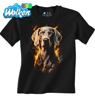 Dětské tričko Hnědý Výmarský ohař.jpg