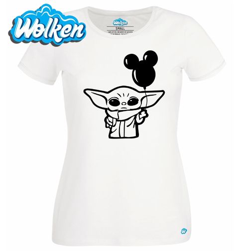 Obrázek produktu Dámské tričko Baby Yoda Disneyland