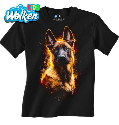 Obrázek produktu Dětské tričko Štěně Belgického ovčáka Malinois
