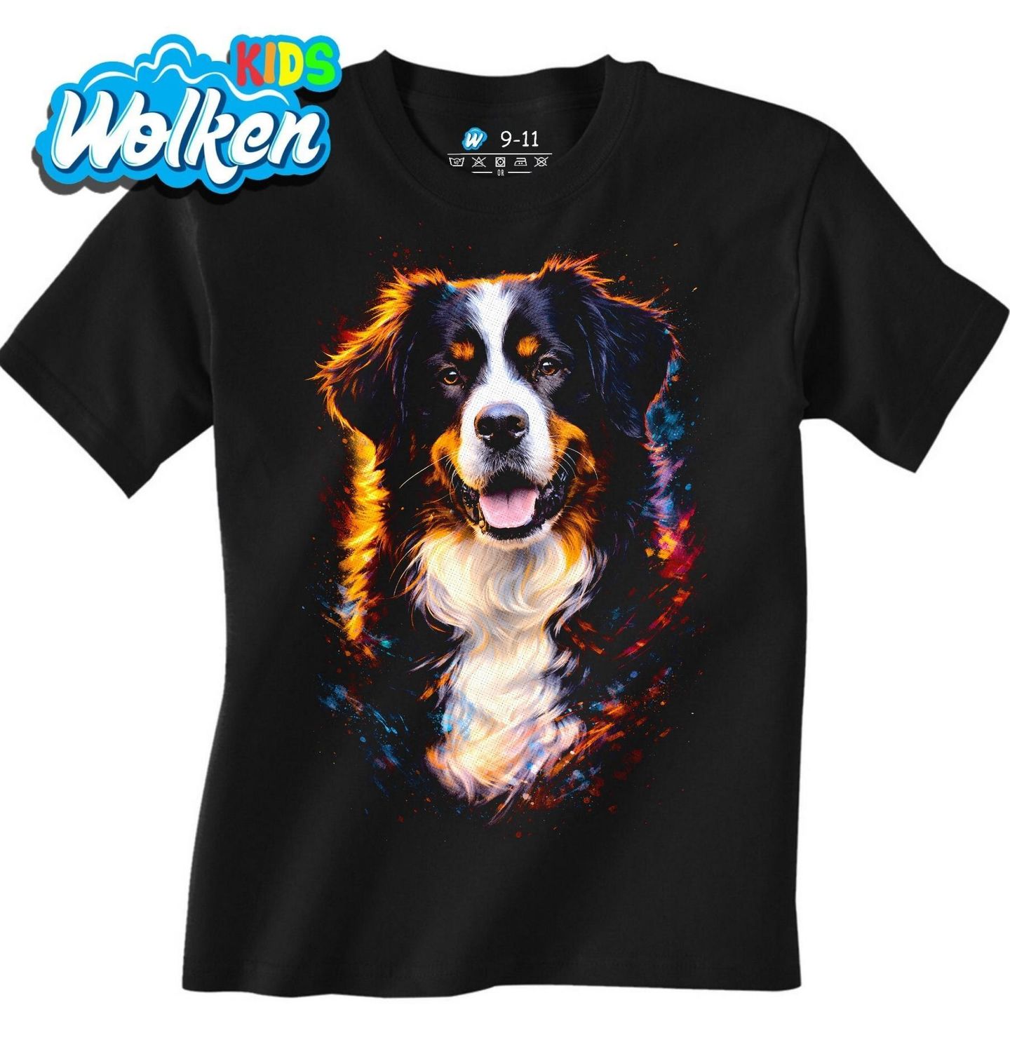 Dětské tričko Bernský salašnický pes Bernese Mountain Dog.jpg