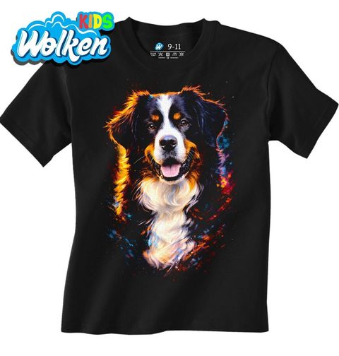 Obrázek produktu Dětské tričko Bernský salašnický pes Bernese Mountain Dog