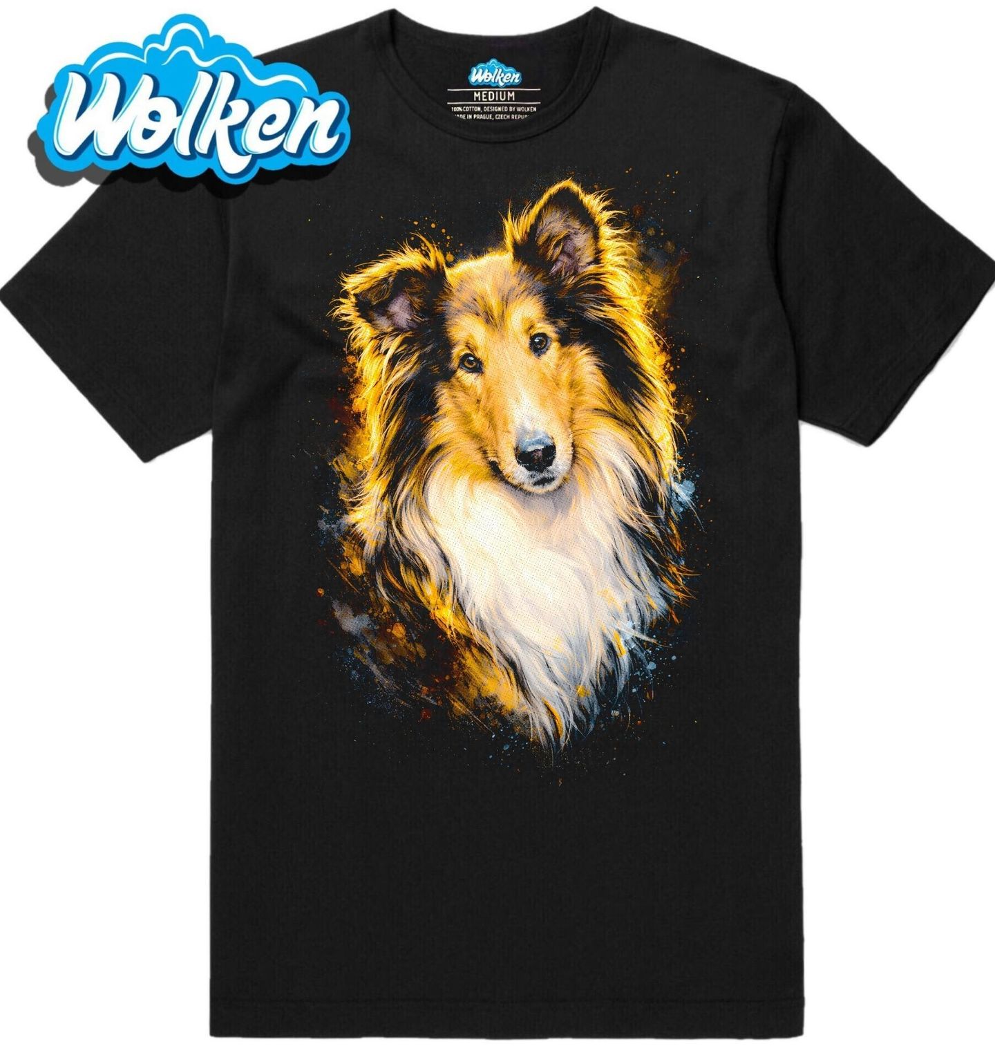 Pánské tričko Kolie dlouhosrstá.jpg