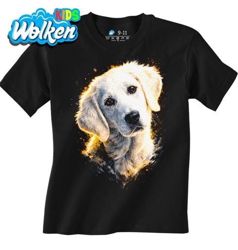 Obrázek produktu Dětské tričko Štěně Labradora bílého