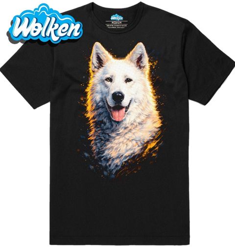 Obrázek produktu Pánské tričko Bílý švýcarský ovčák