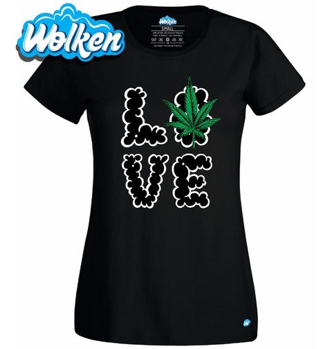 Obrázek produktu Dámské tričko I love weed