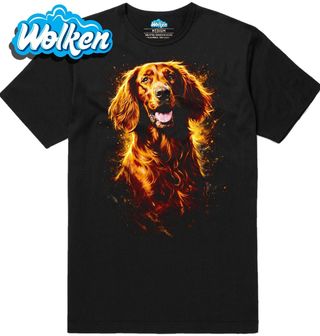 Pánské tričko Irský setr.jpg