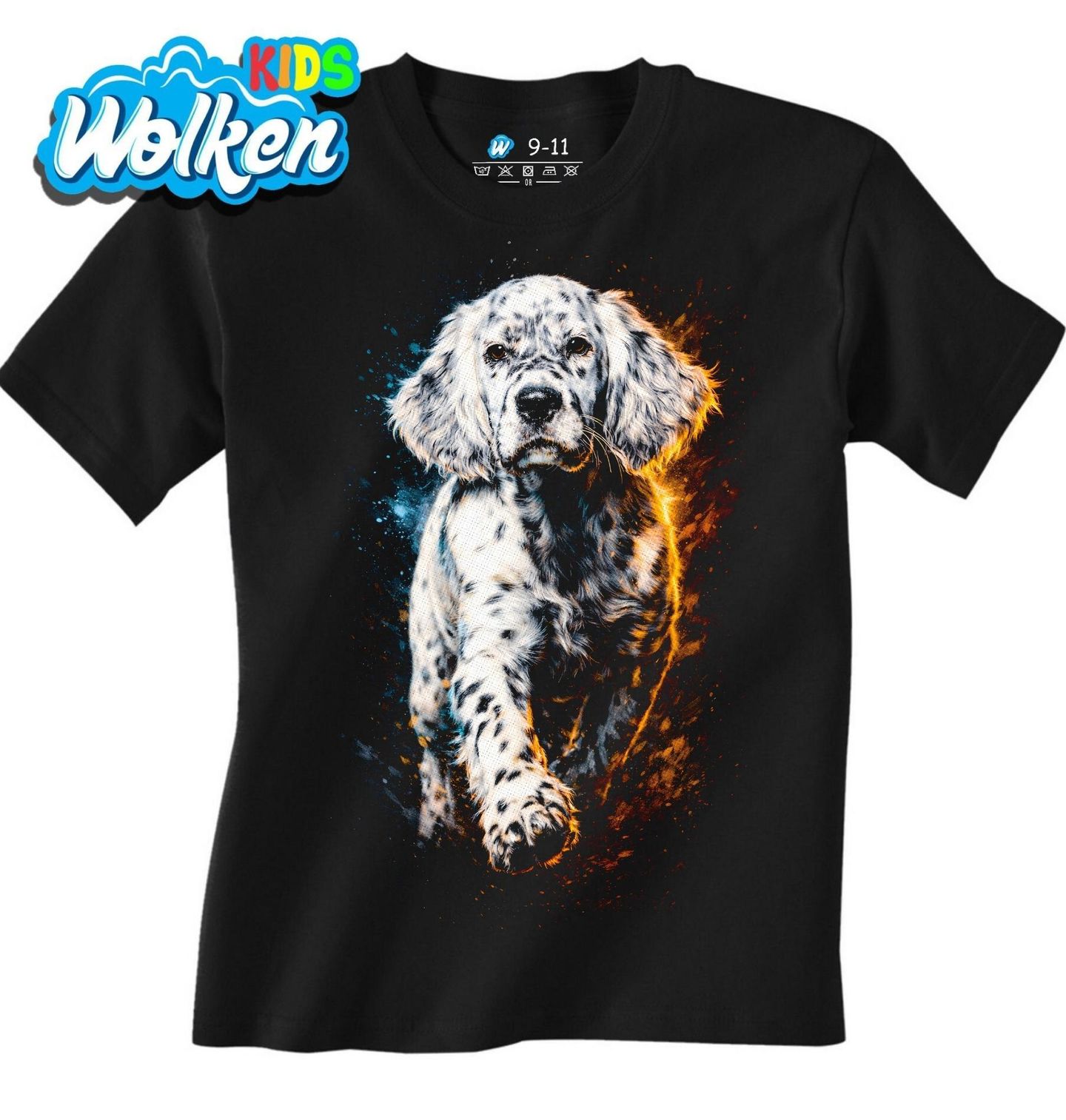 Dětské tričko Štěně Anglického setra.jpg